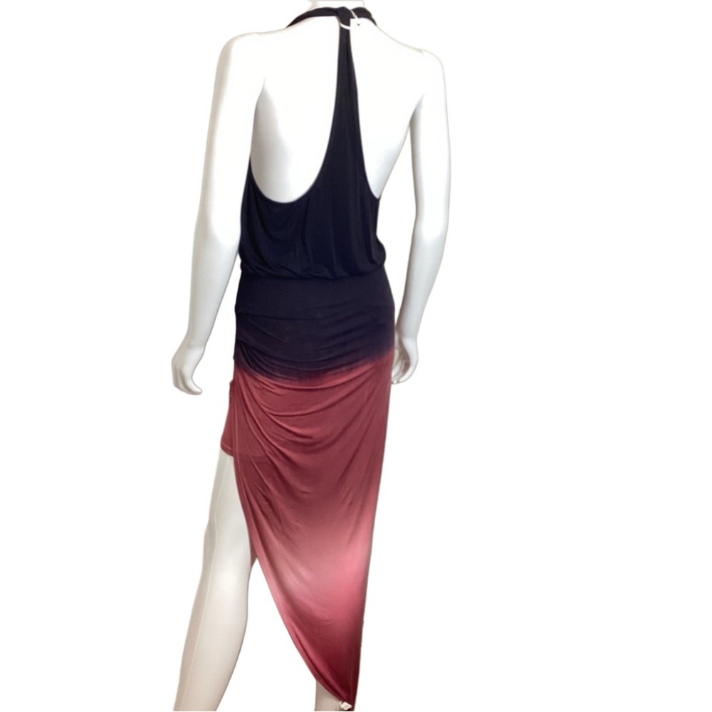 NWT Young Fabulous & Broke Sexy Asymmetrical Halter Dress